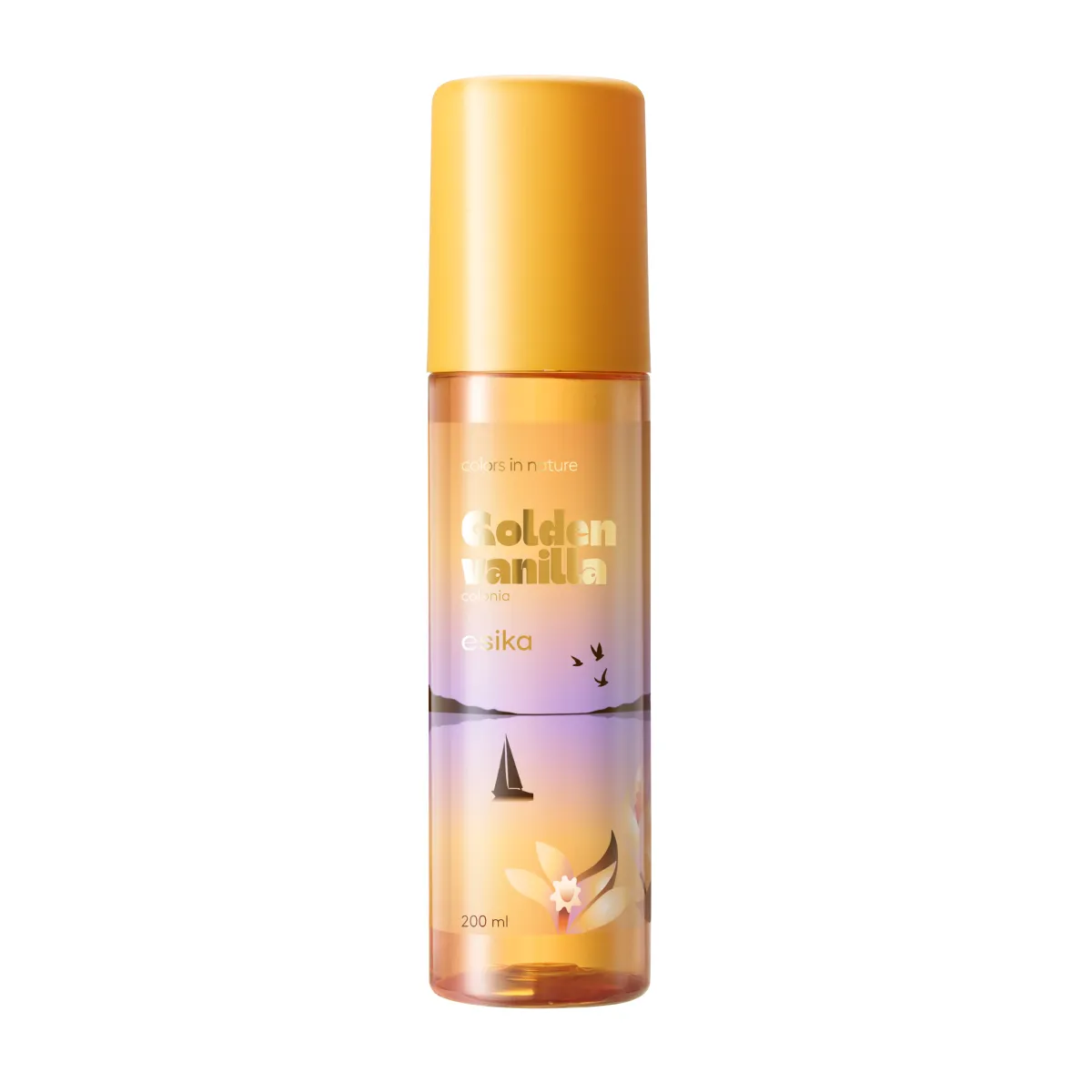 390015-1600-auto Colonia Colors in Nature Golden Vainilla, 200 ml - Imagen 1